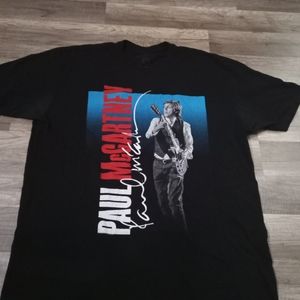 Unisex backstage tour t-shirt Paul McCartney